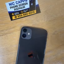Same black iPhone with brand new back glass installed